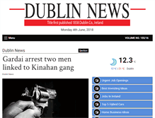 Tablet Screenshot of dublinnews.com