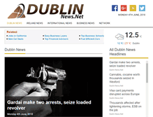 Tablet Screenshot of dublinnews.net